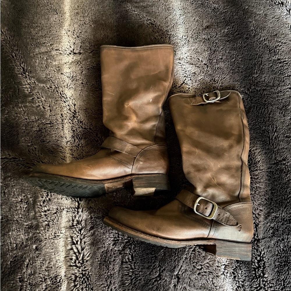 Frye Veronica Slouch Engineer Boot - Women’s size 10